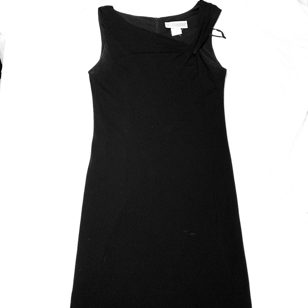 Jessica Howard LBD Asymmetric Neckline